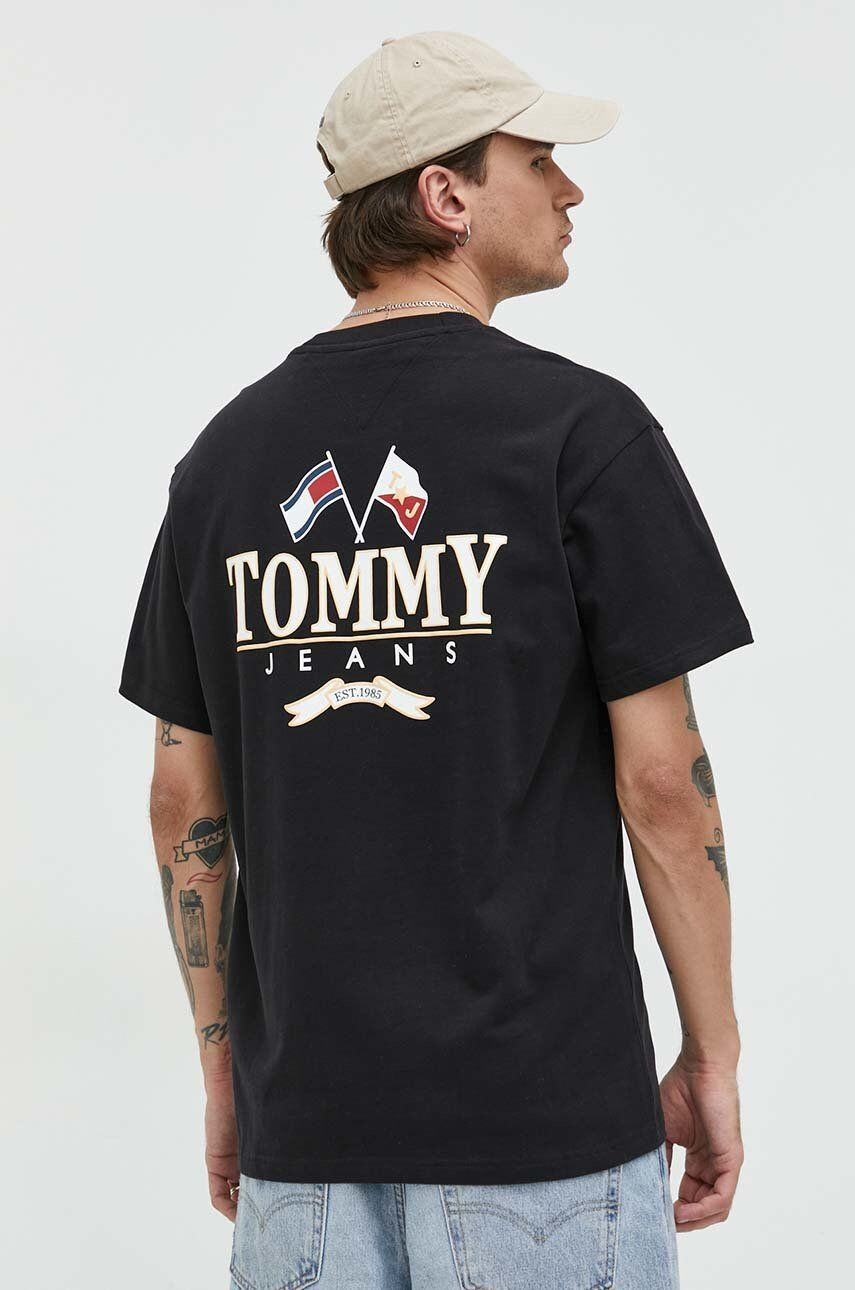 Tommy Jeans Bavlněné tričko - Pepit.cz