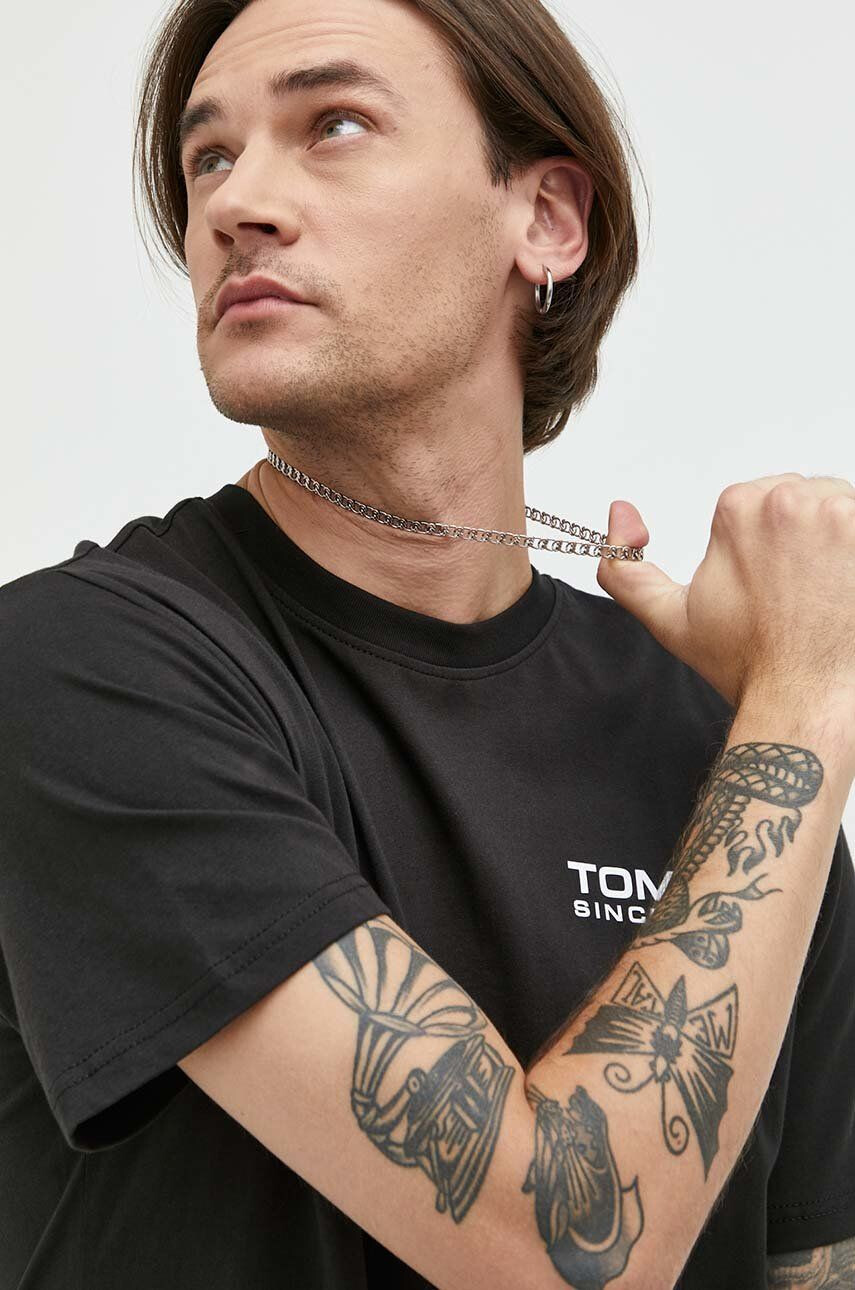 Tommy Jeans Bavlněné tričko - Pepit.cz