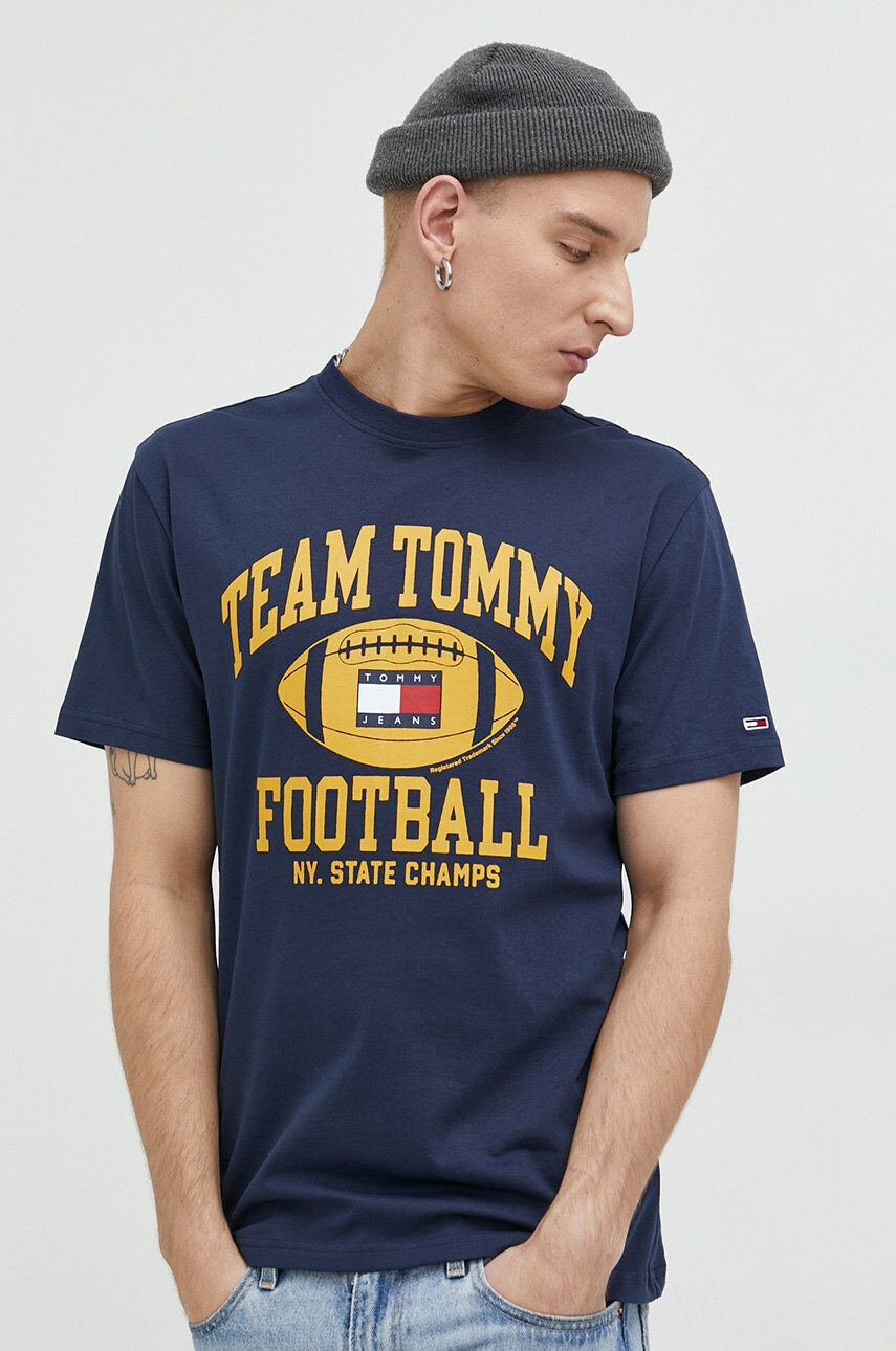 Tommy Jeans Bavlněné tričko - Pepit.cz