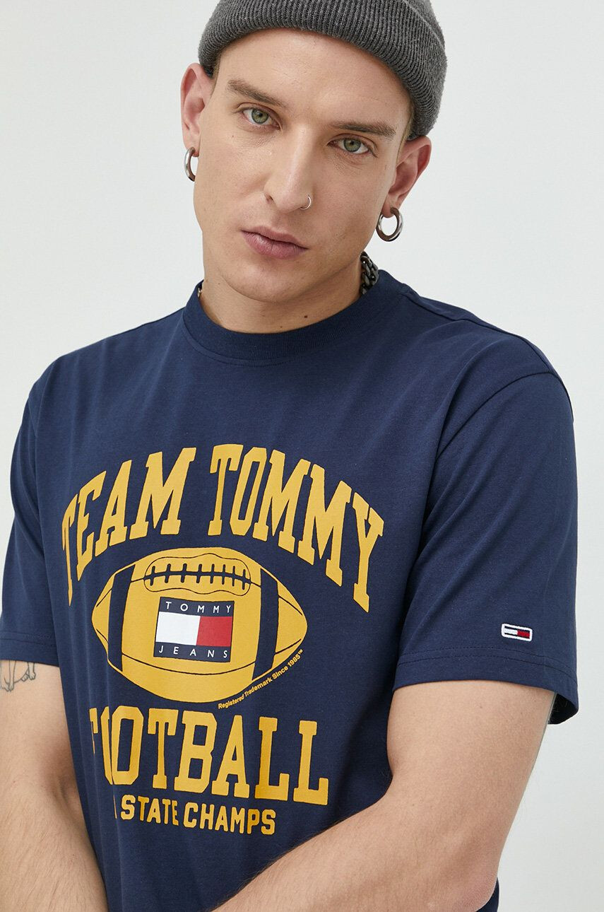 Tommy Jeans Bavlněné tričko - Pepit.cz