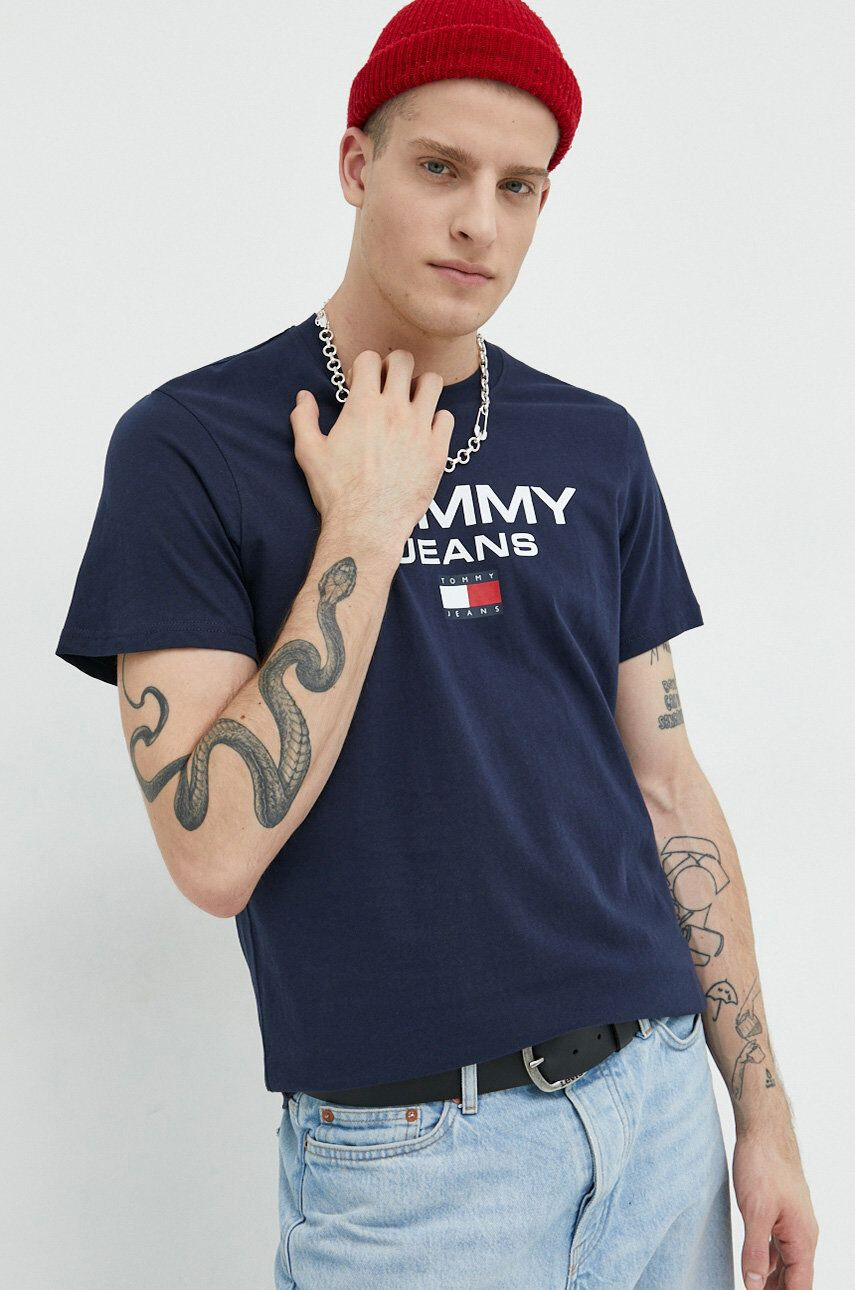 Tommy Jeans Bavlněné tričko - Pepit.cz