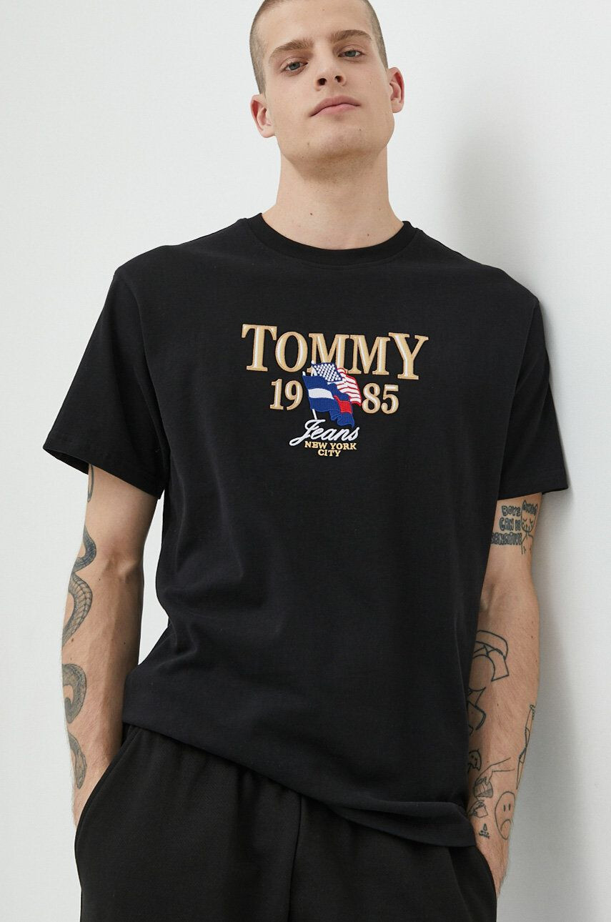 Tommy Jeans Bavlněné tričko - Pepit.cz