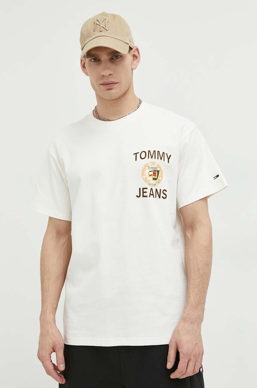 Tommy Jeans Bavlněné tričko - Pepit.cz