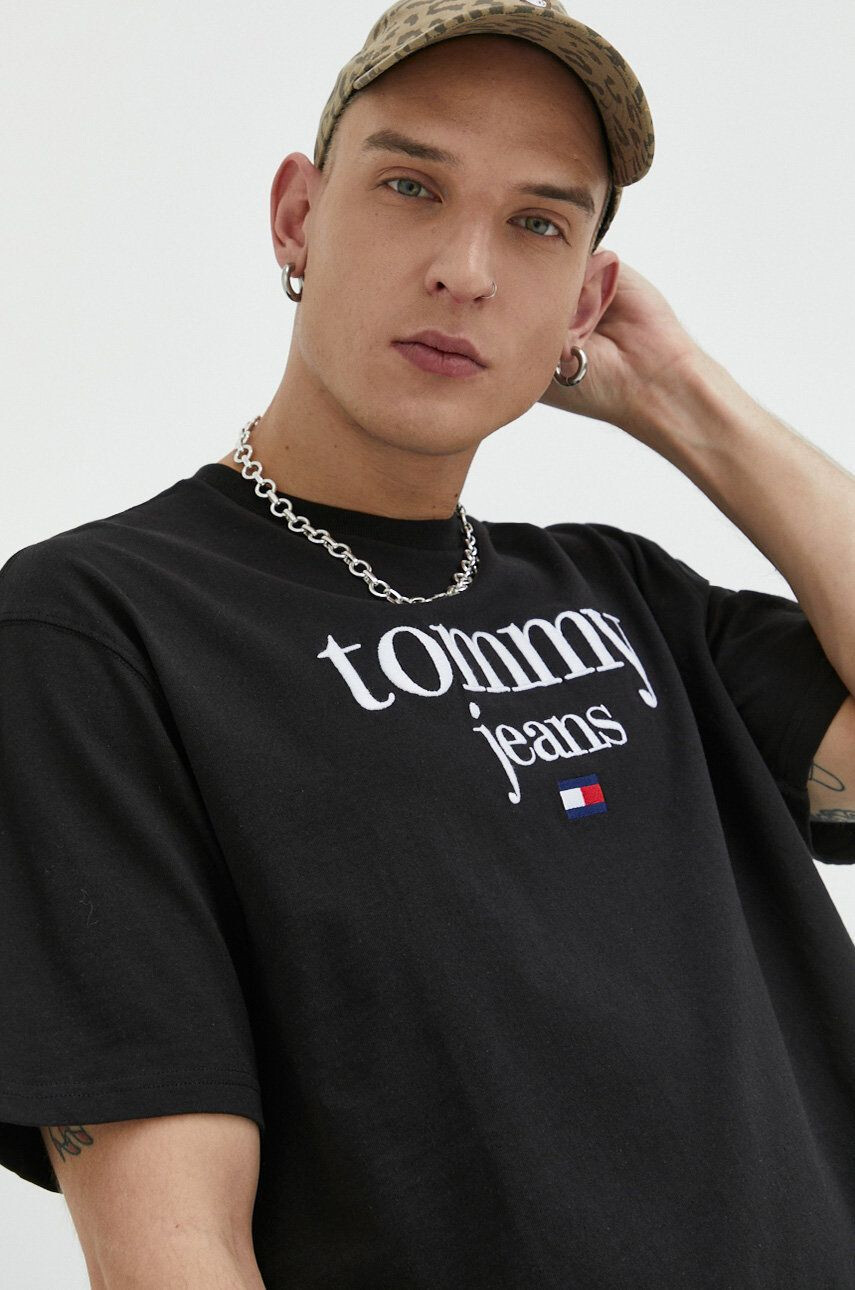 Tommy Jeans Bavlněné tričko - Pepit.cz