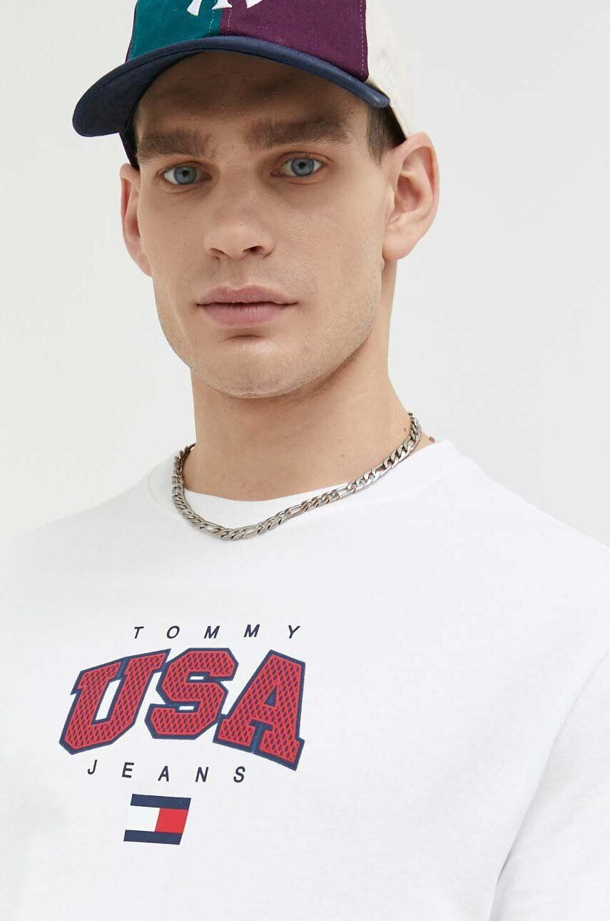 Tommy Jeans Bavlněné tričko - Pepit.cz