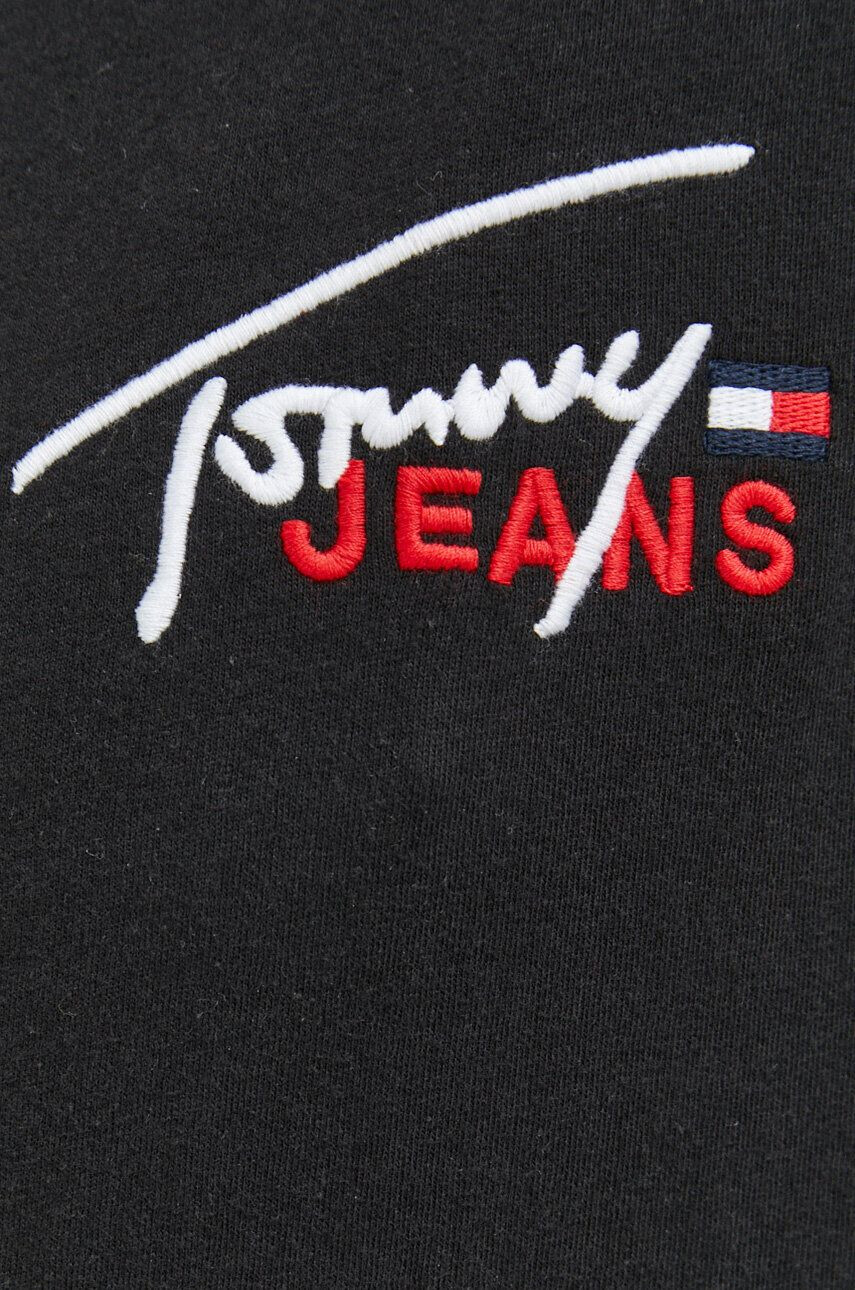 Tommy Jeans Bavlněné tričko bílá barva s aplikací - Pepit.cz