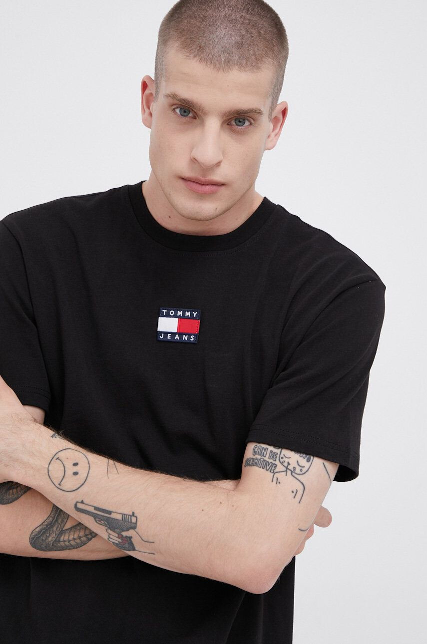 Tommy Jeans Bavlněné tričko - Pepit.cz