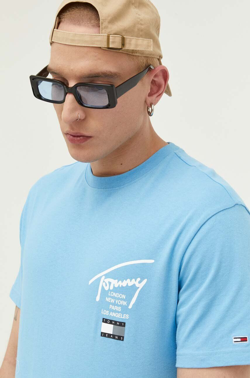 Tommy Jeans Bavlněné tričko - Pepit.cz