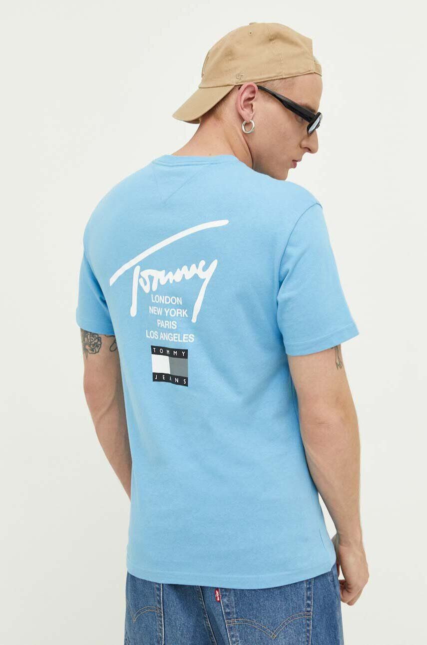 Tommy Jeans Bavlněné tričko - Pepit.cz