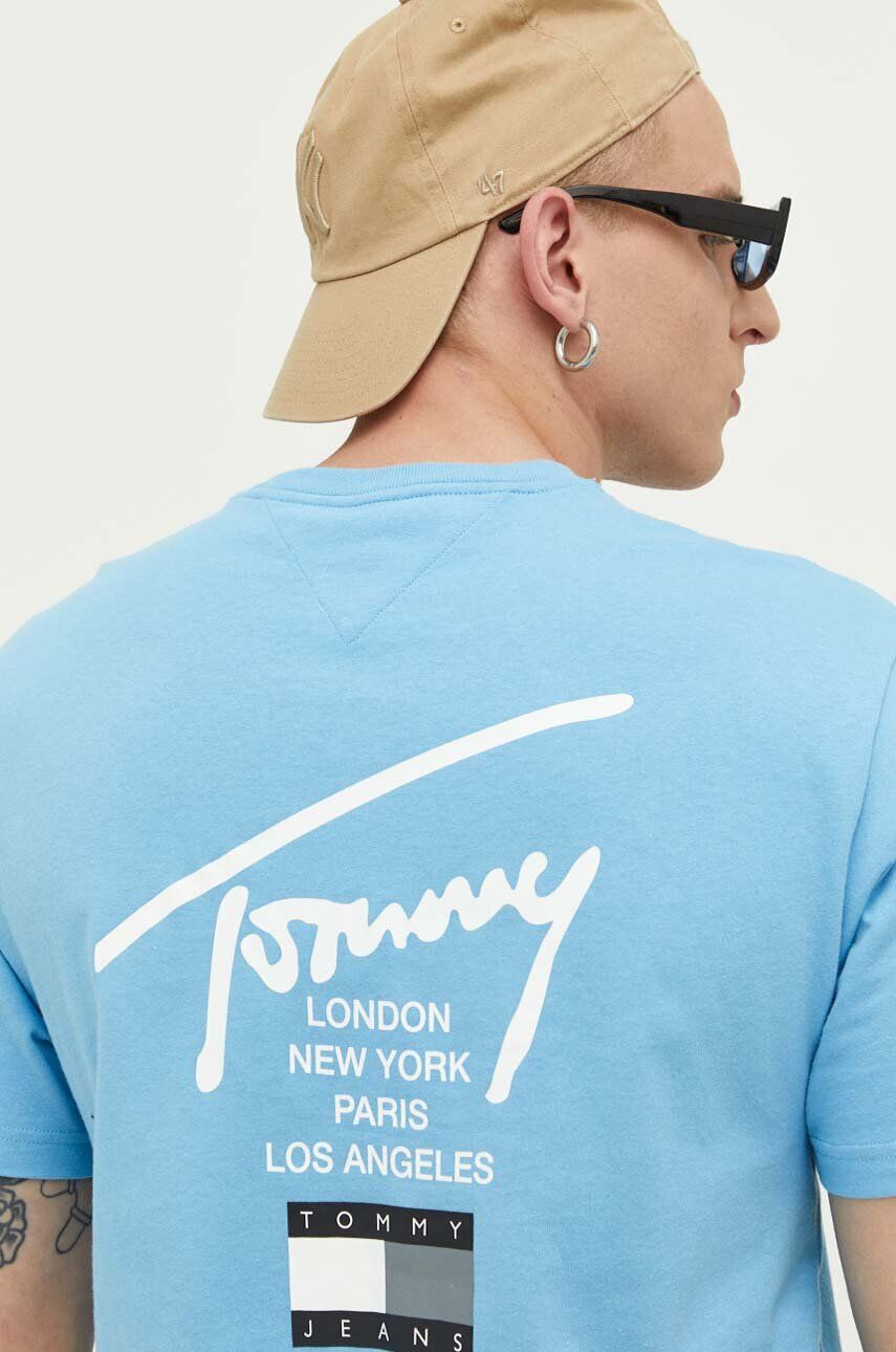 Tommy Jeans Bavlněné tričko - Pepit.cz