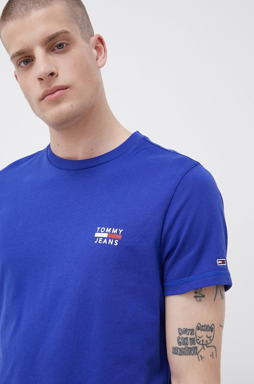 Tommy Jeans Bavlněné tričko - Pepit.cz