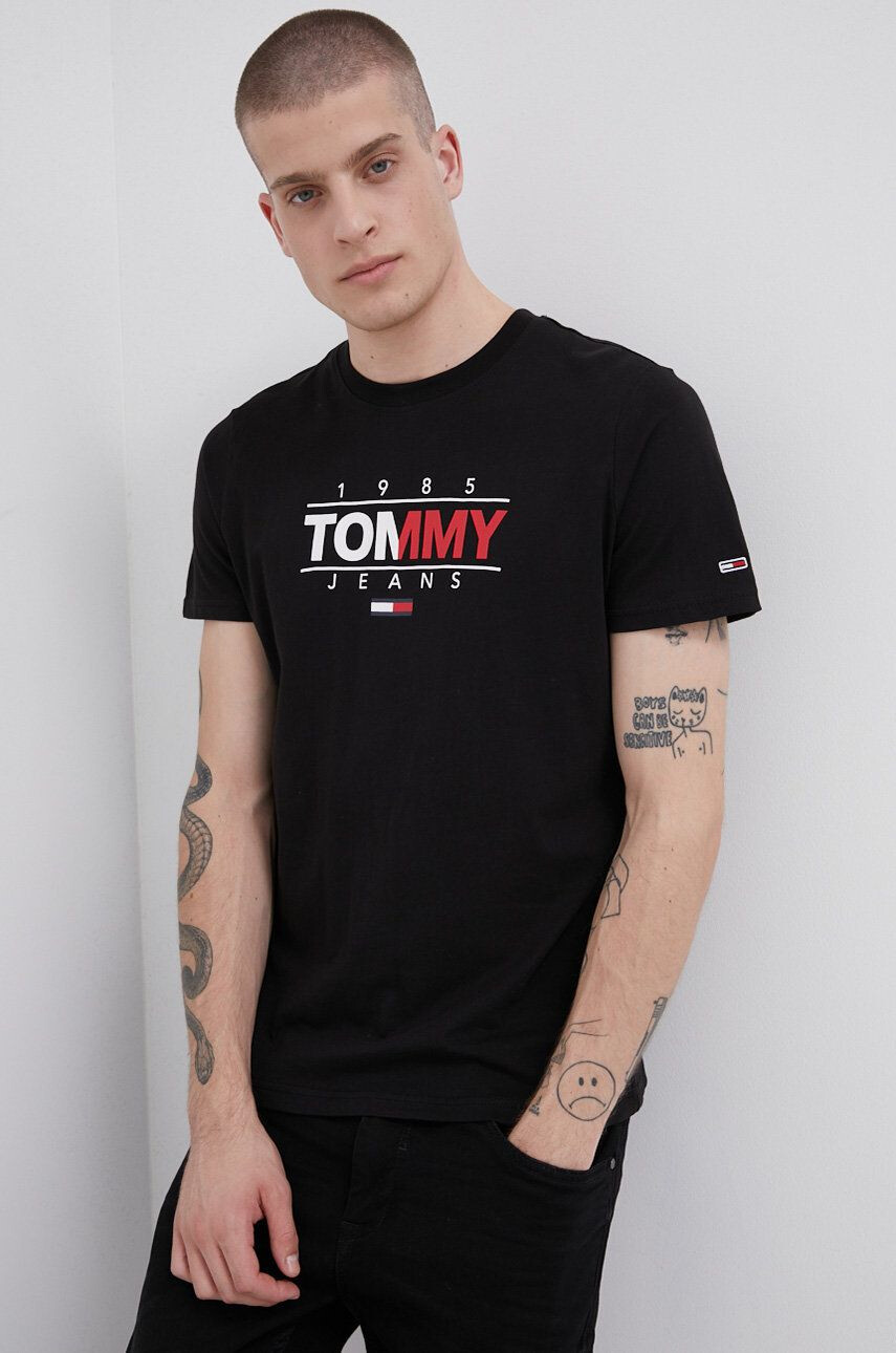 Tommy Jeans Bavlněné tričko - Pepit.cz