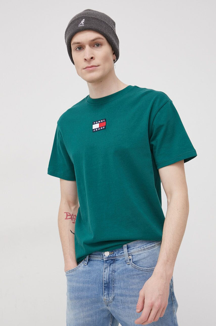 Tommy Jeans Bavlněné tričko - Pepit.cz