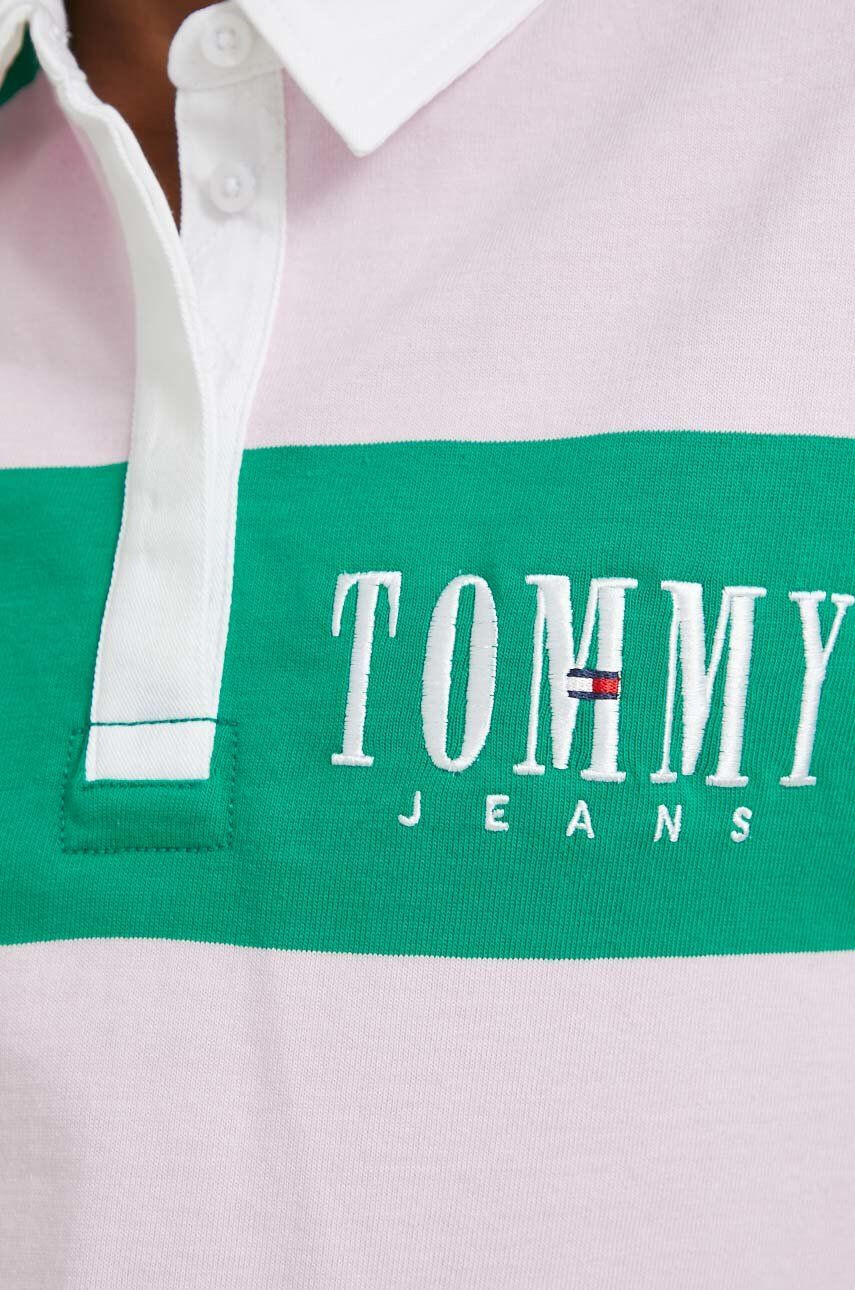 Tommy Jeans Bavlněné tričko s dlouhým rukávem - Pepit.cz