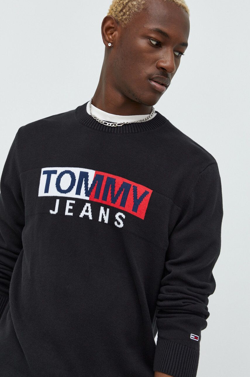 Tommy Jeans Bavlněný svetr - Pepit.cz