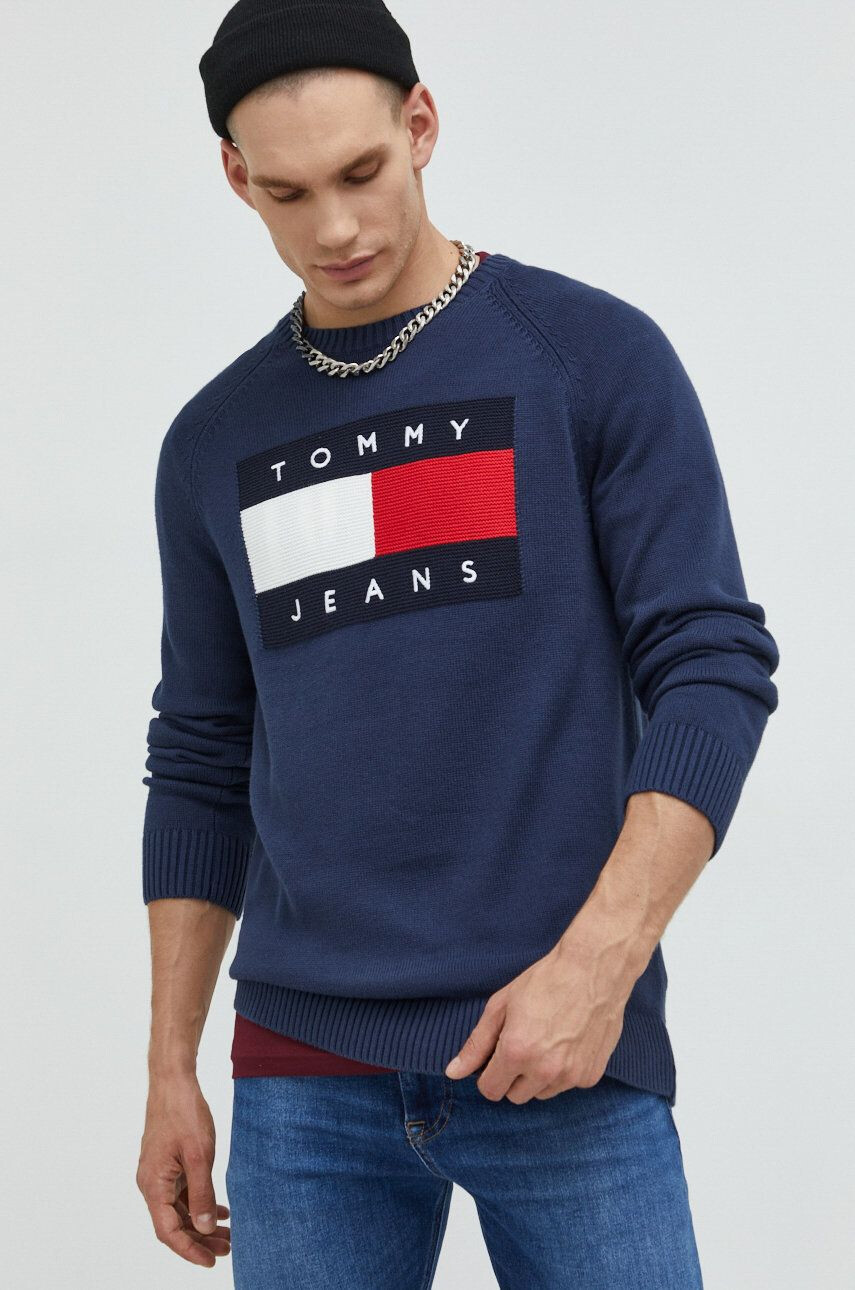 Tommy Jeans Bavlněný svetr - Pepit.cz