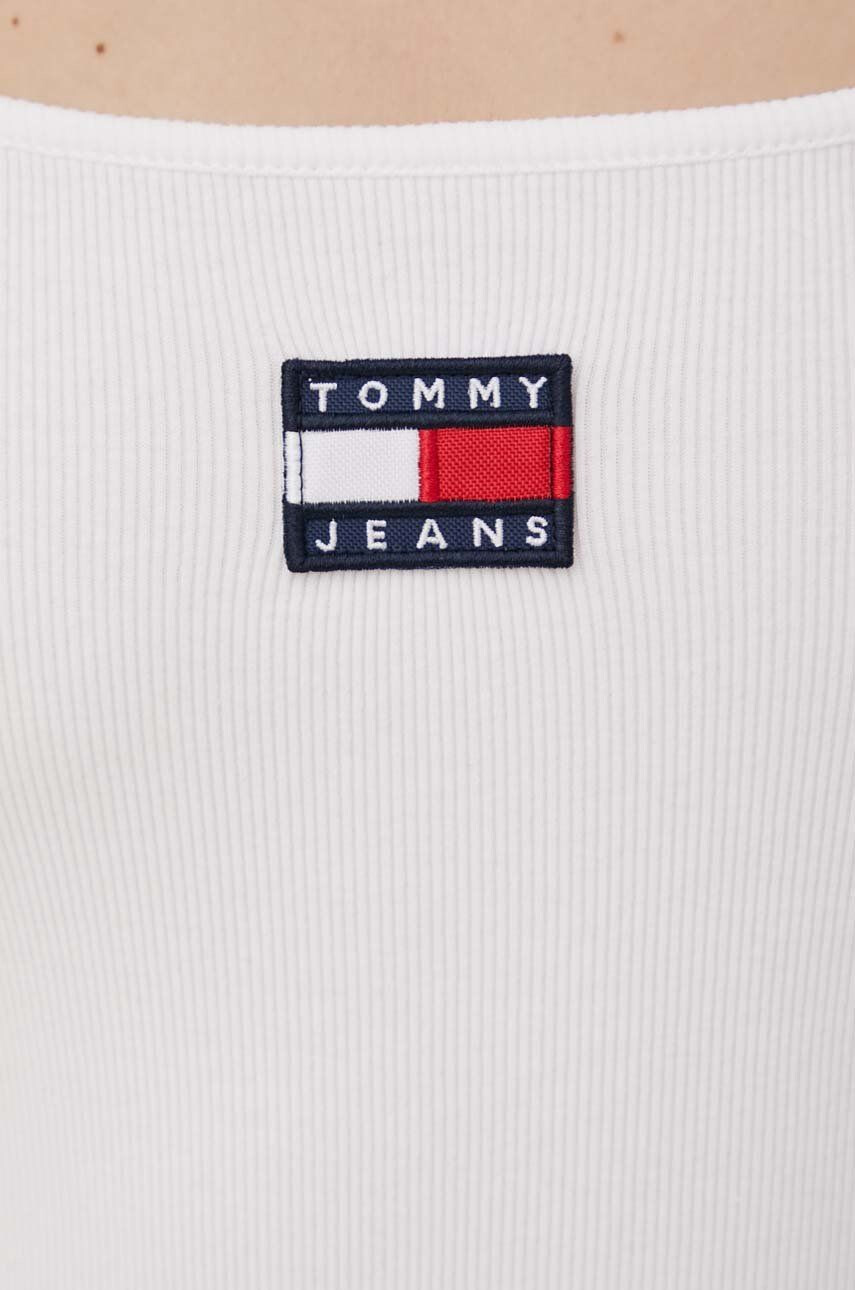 Tommy Jeans Body dámské bílá barva - Pepit.cz