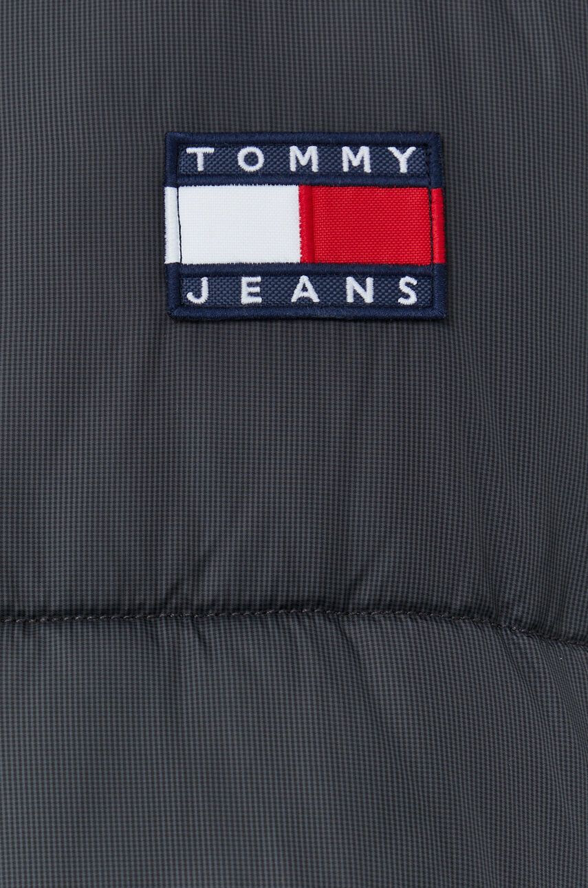 Tommy Jeans Bunda pánská černá barva zimní - Pepit.cz