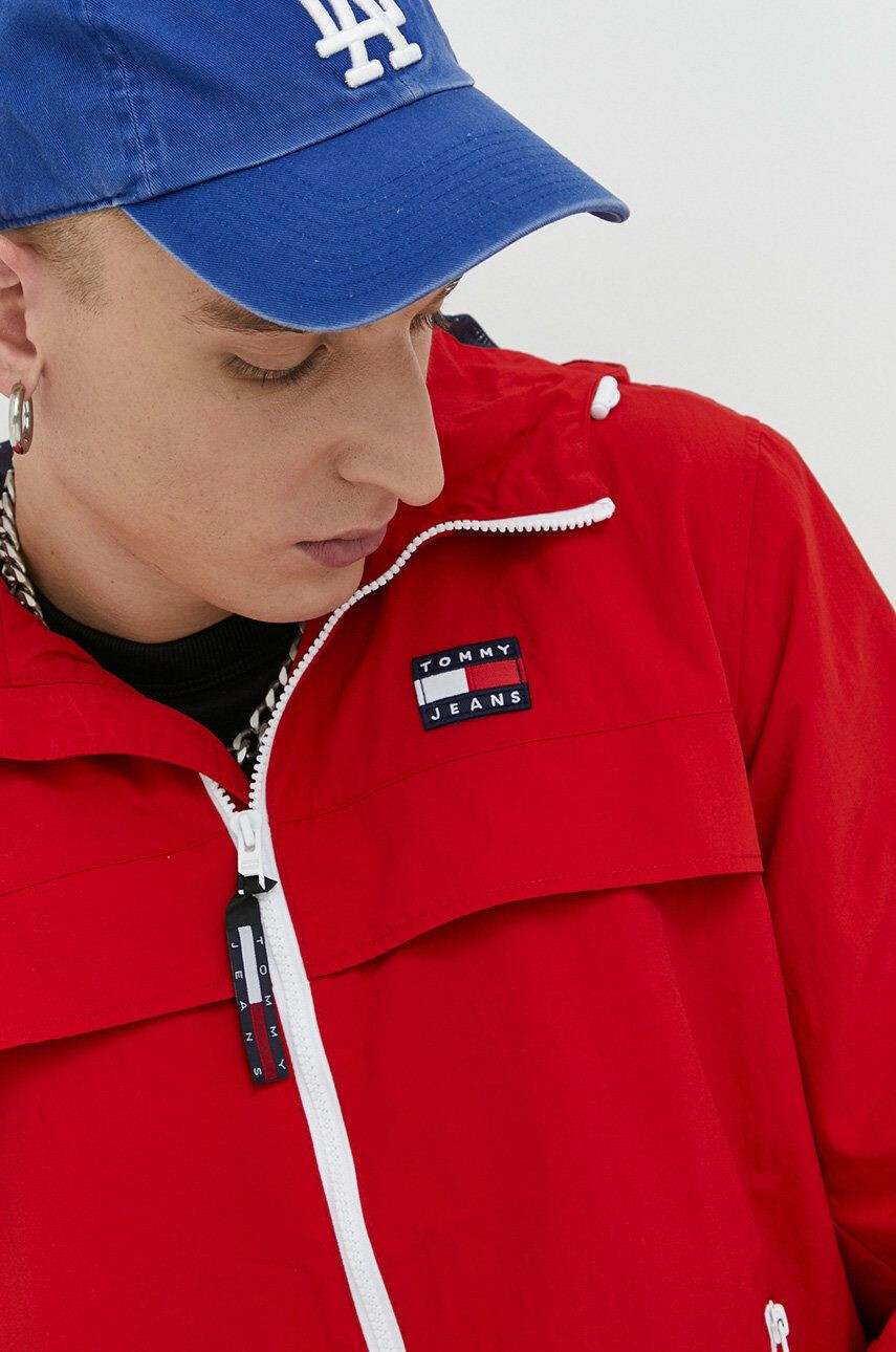 Tommy Jeans Bunda pánská přechodná oversize - Pepit.cz