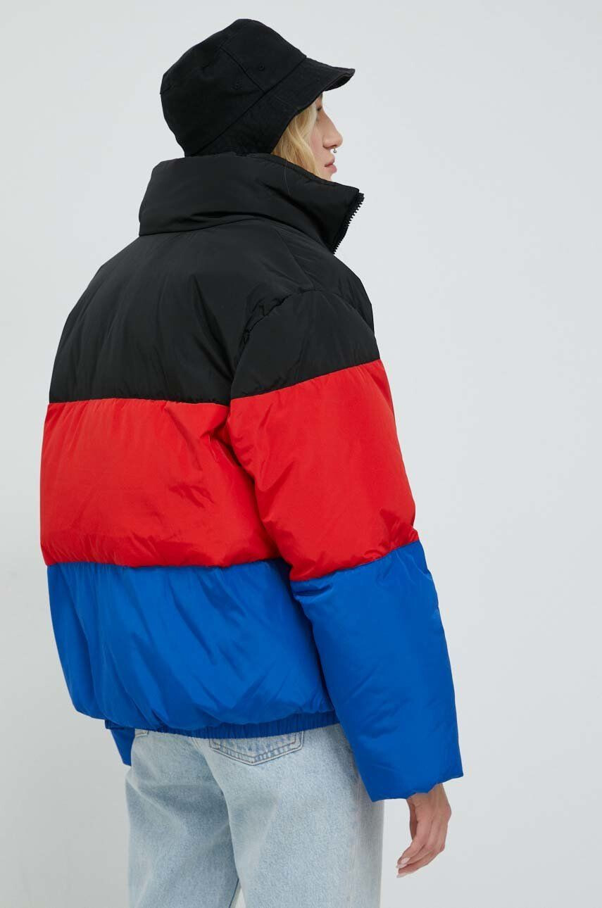 Tommy Jeans Bunda dámská černá barva zimní oversize - Pepit.cz