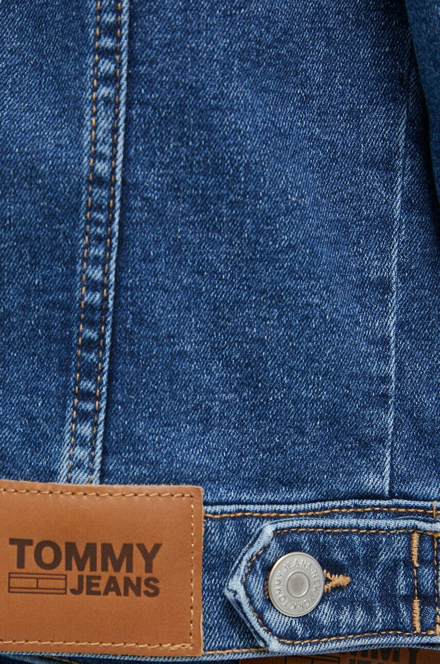 Tommy Jeans Džínová bunda pánská přechodná oversize - Pepit.cz