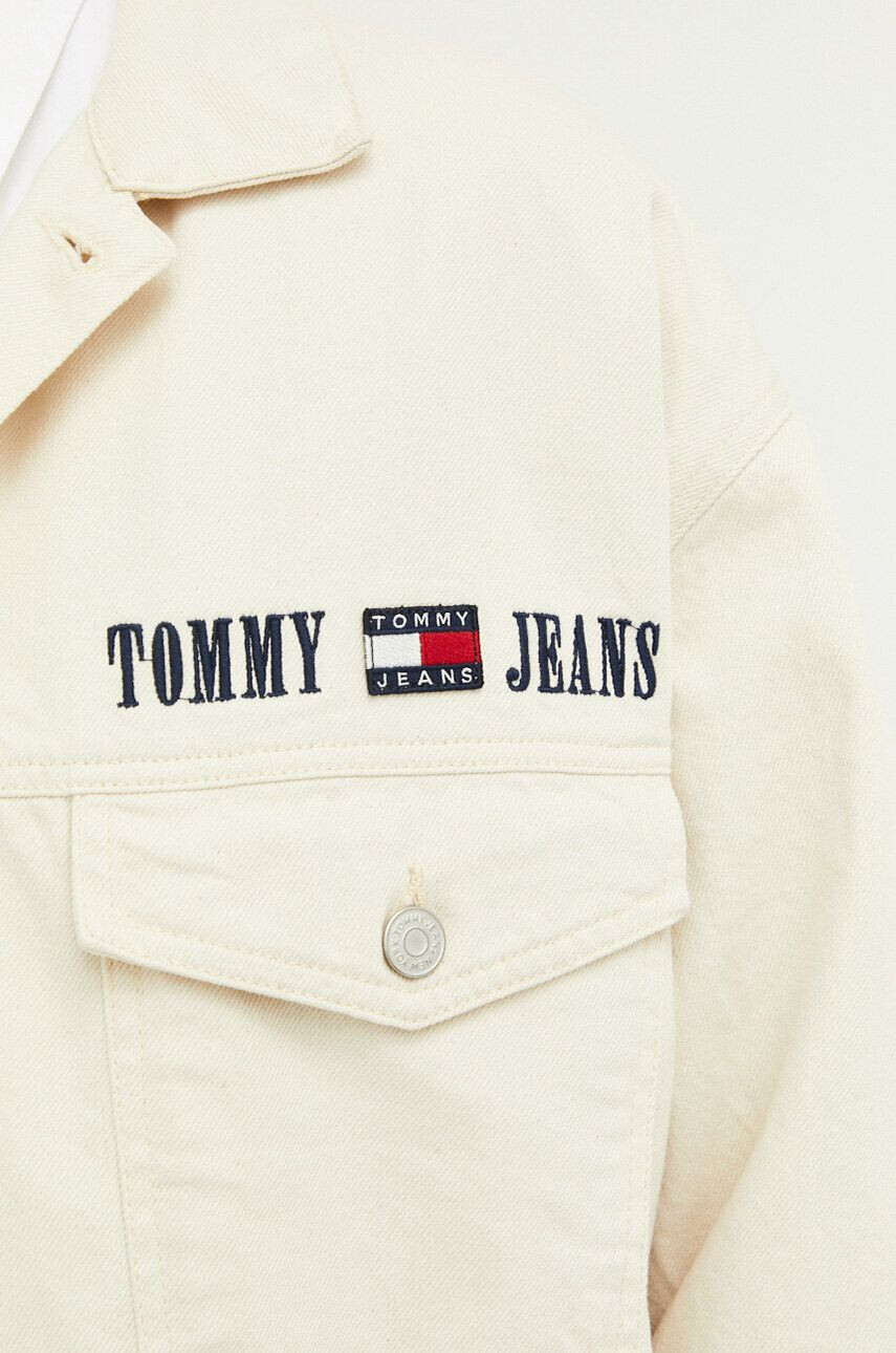 Tommy Jeans Džínová bunda pánská přechodná oversize - Pepit.cz