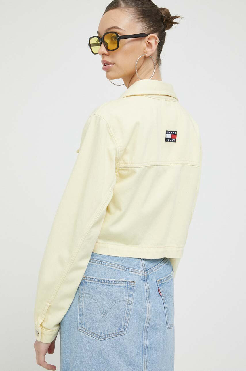 Tommy Jeans Džínová bunda pánská přechodná - Pepit.cz