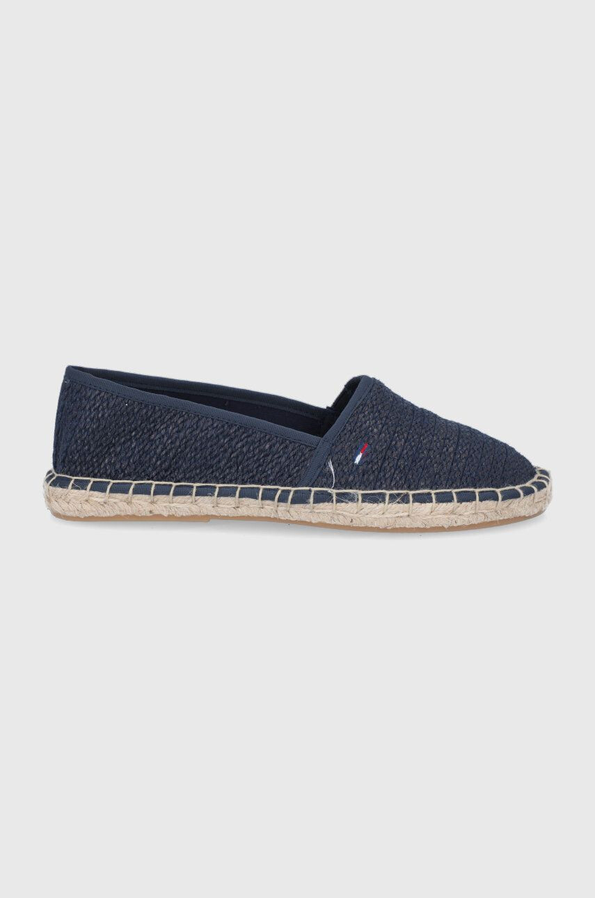 Tommy Jeans Espadrilky tmavomodrá barva - Pepit.cz