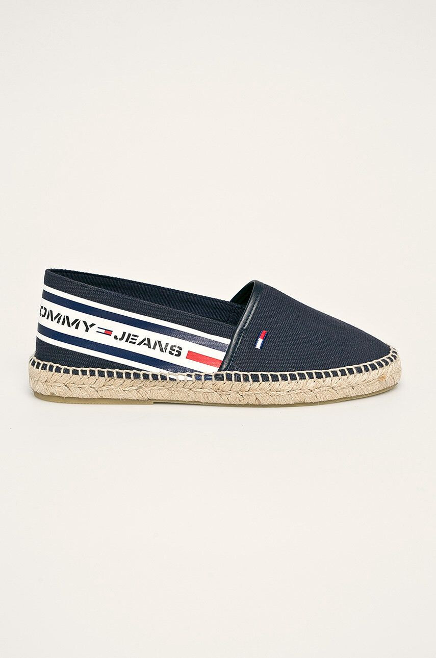 Tommy Jeans Espadrilky bílá barva na platformě - Pepit.cz