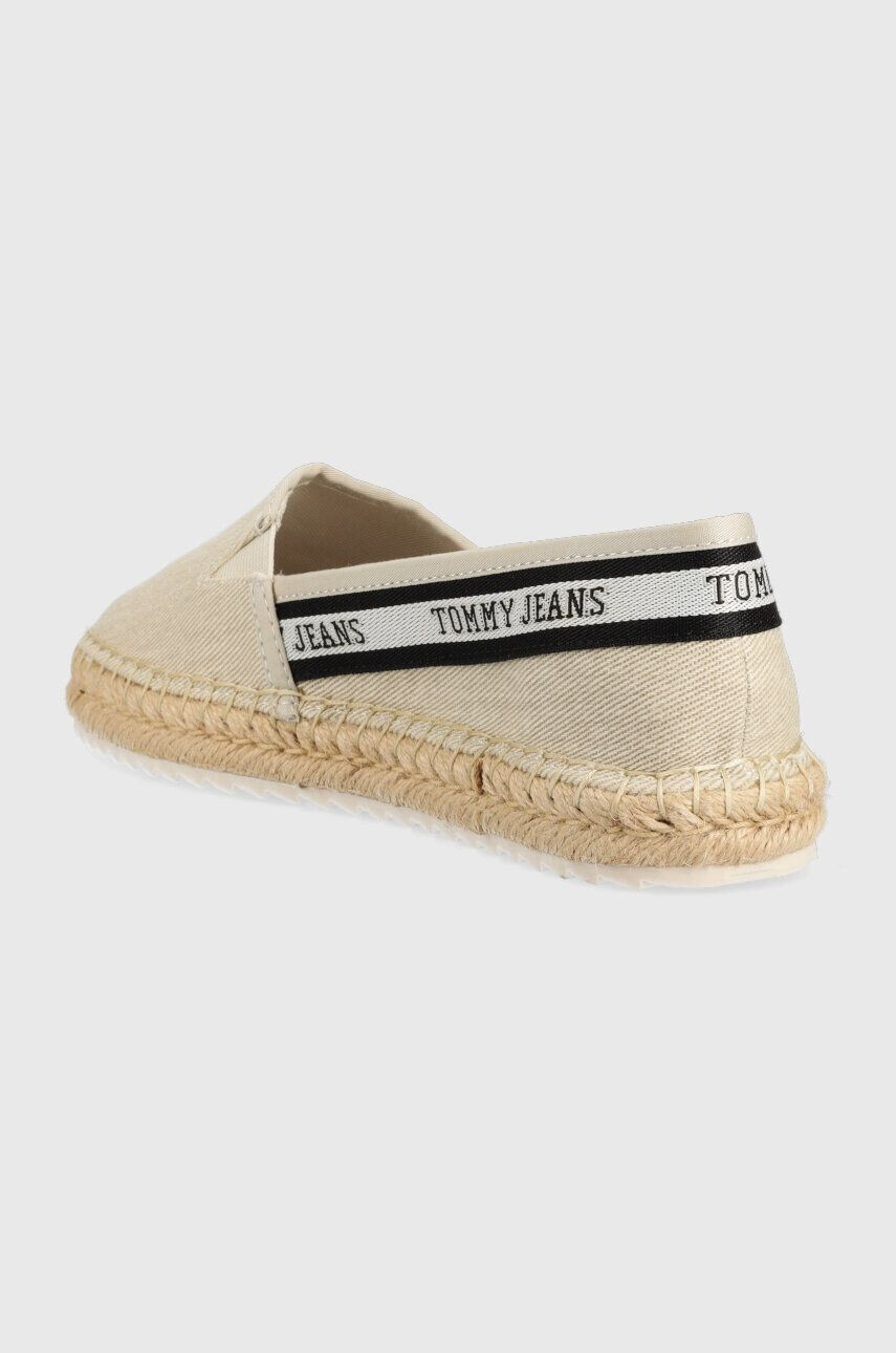 Tommy Jeans Espadrilky TJW FLATFORM WEBBING béžová barva EN0EN02362 - Pepit.cz