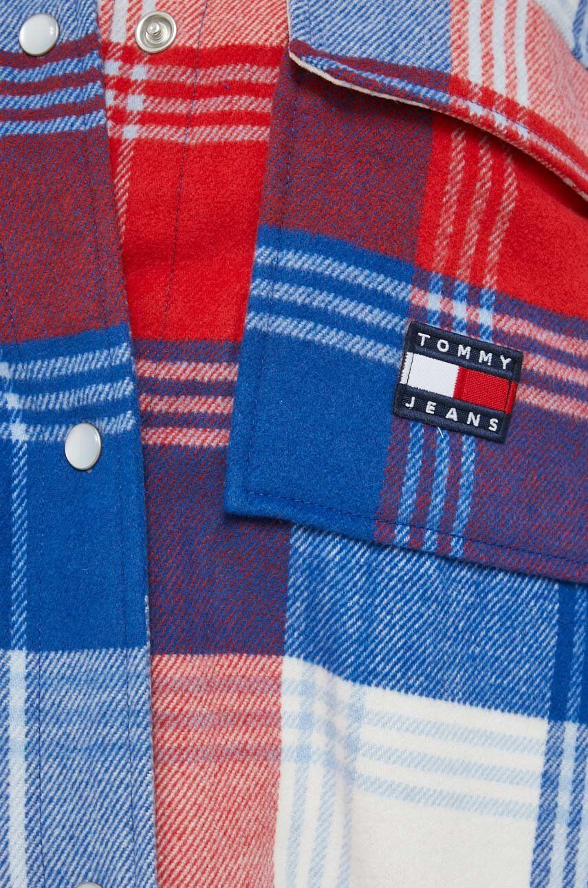 Tommy Jeans Kabát dámský oversize - Pepit.cz