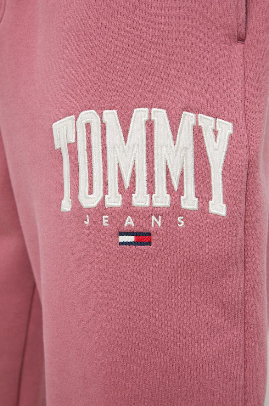 Tommy Jeans Kalhoty pánské černá barva jogger - Pepit.cz