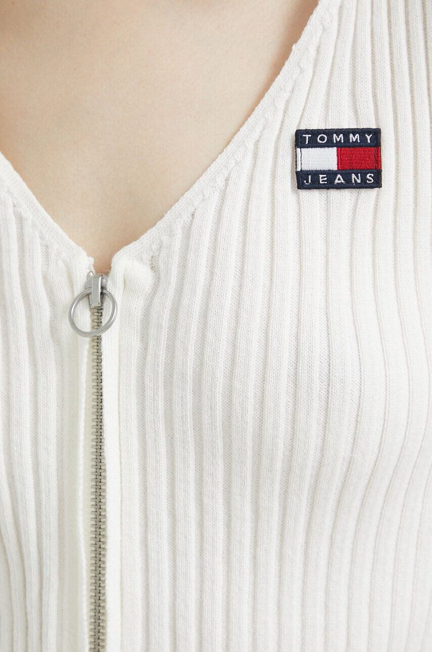 Tommy Jeans Kardigan pánský tmavomodrá barva - Pepit.cz