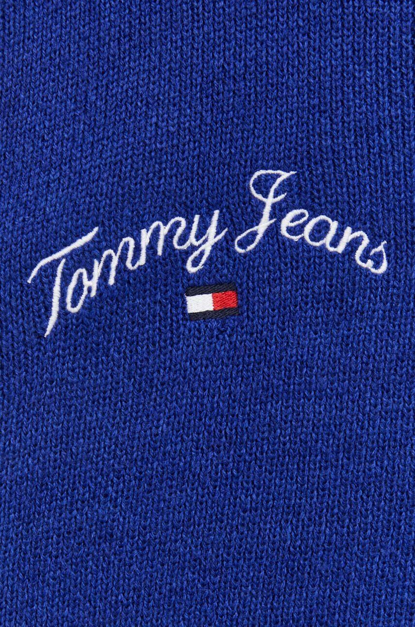 Tommy Jeans Kardigan pánský tmavomodrá barva - Pepit.cz