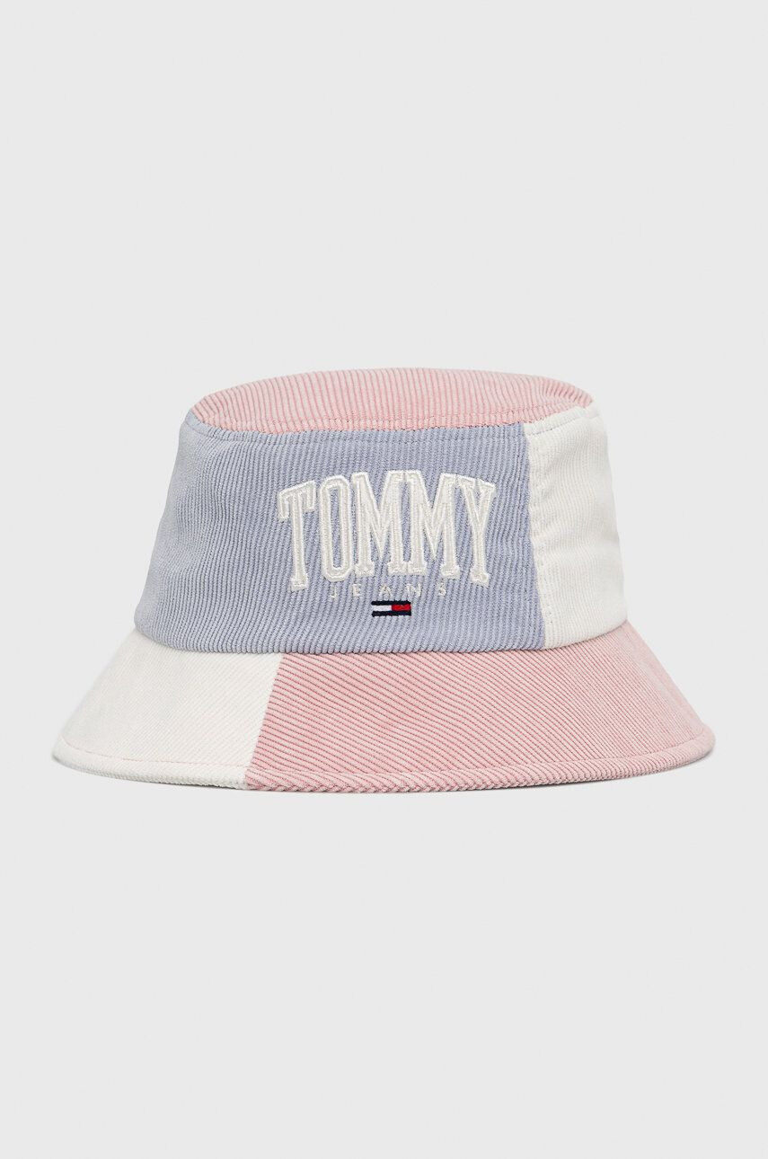 Tommy Jeans Klobouk černá barva - Pepit.cz