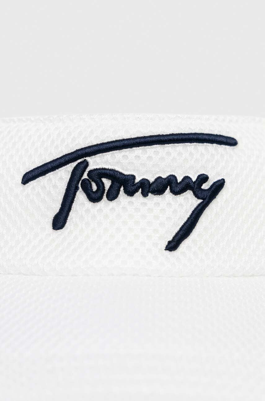 Tommy Jeans Kšilt bílá barva s aplikací - Pepit.cz