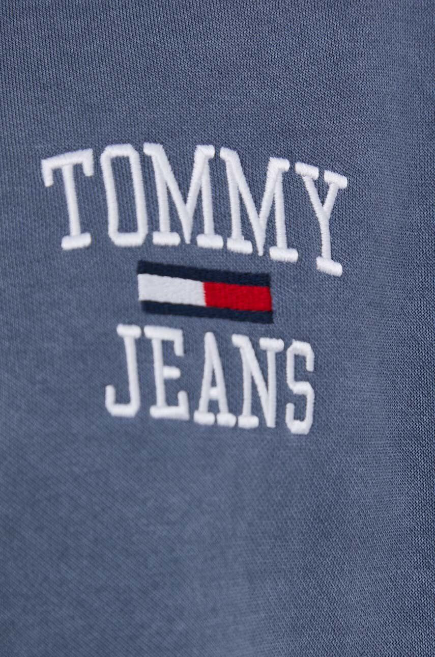 Tommy Jeans Mikina dámská fialová barva s aplikací - Pepit.cz