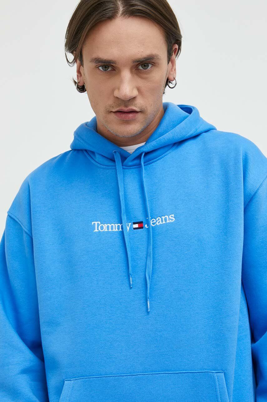 Tommy Jeans Mikina pánská s kapucí s aplikací - Pepit.cz