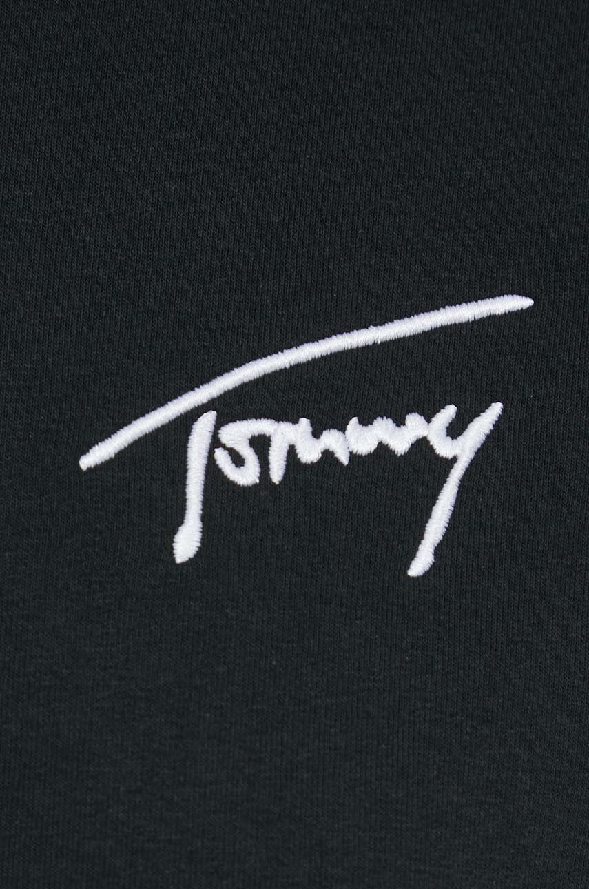 Tommy Jeans Mikina dámská žlutá barva s kapucí hladká - Pepit.cz