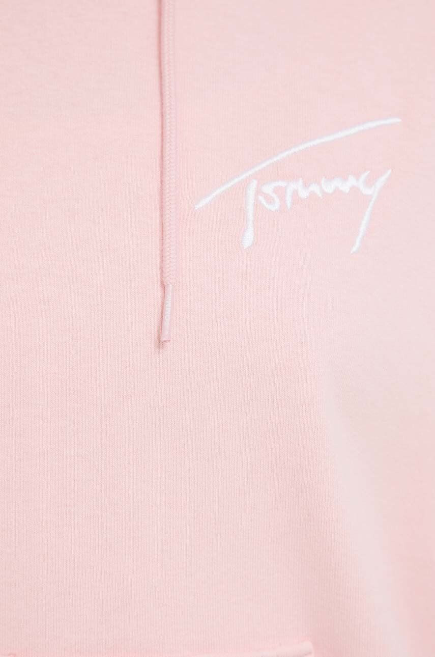 Tommy Jeans Mikina pánská tmavomodrá barva s kapucí s aplikací - Pepit.cz