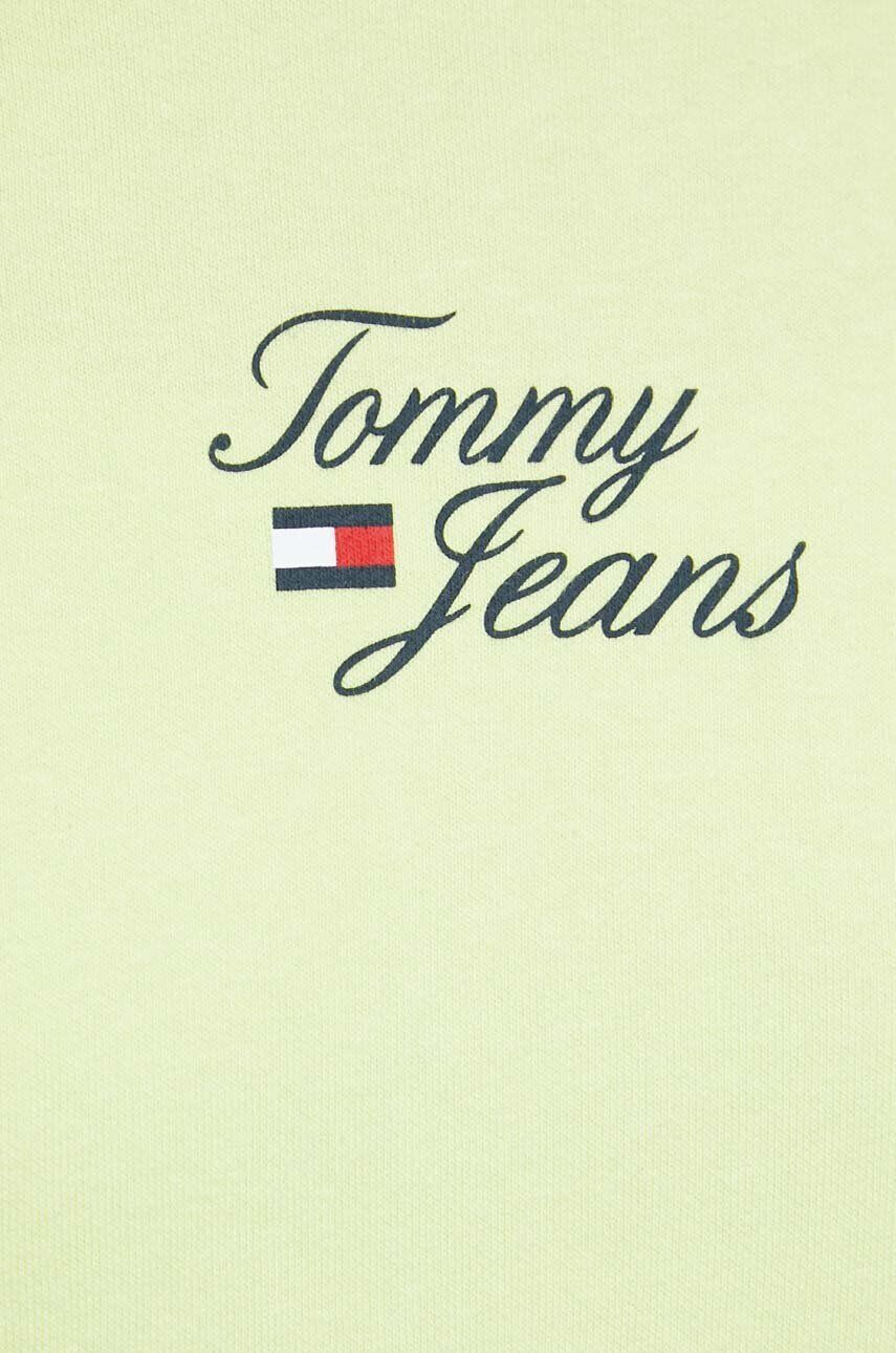 Tommy Jeans Mikina dámská růžová barva s potiskem - Pepit.cz