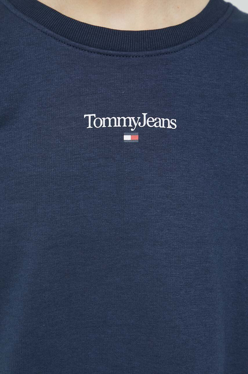 Tommy Jeans Mikina dámská růžová barva s aplikací - Pepit.cz