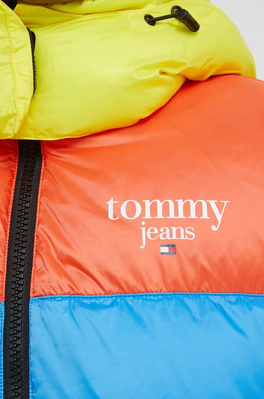 Tommy Jeans Péřová bunda dámská zimní oversize - Pepit.cz