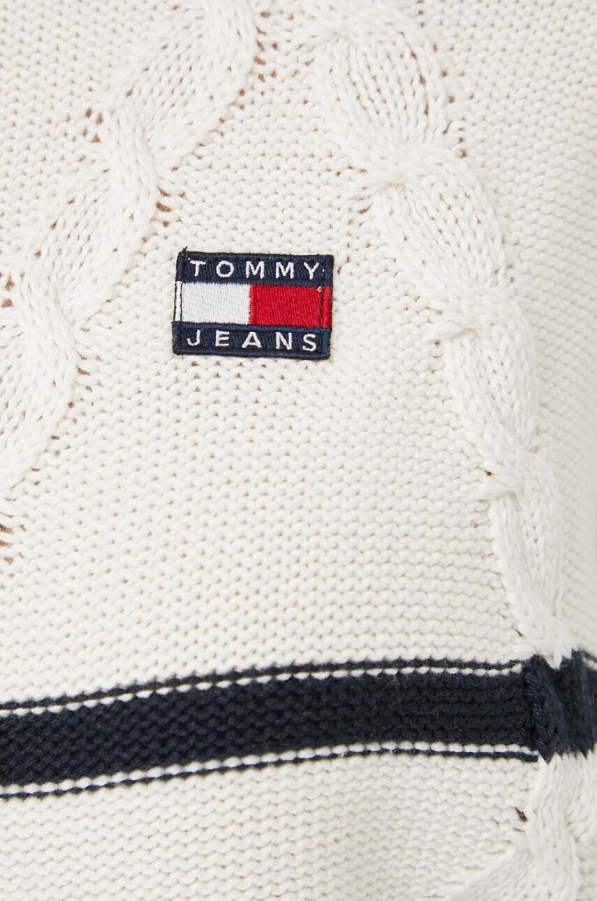 Tommy Jeans Svetr dámský béžová barva - Pepit.cz