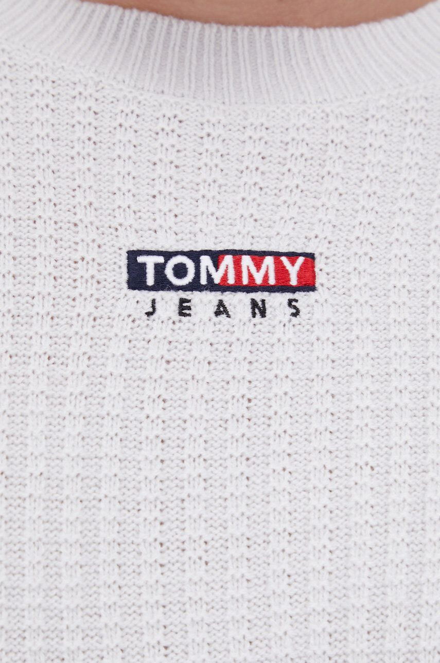 Tommy Jeans Svetr pánský šedá barva - Pepit.cz