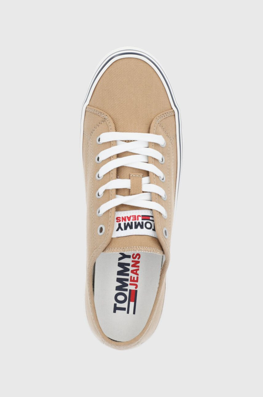 Tommy Jeans Tenisky pánské béžová barva - Pepit.cz