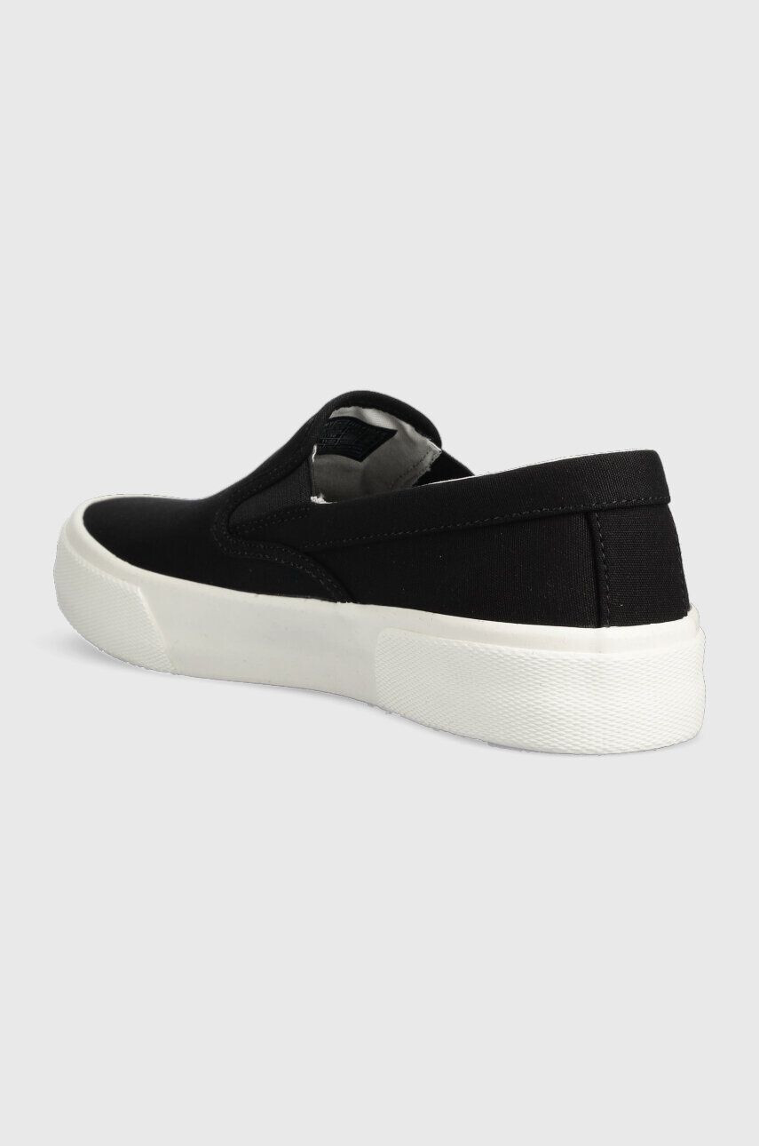 Tommy Jeans Tenisky SLIP ON CANVAS COLOR pánské černá barva EM0EM01156 - Pepit.cz