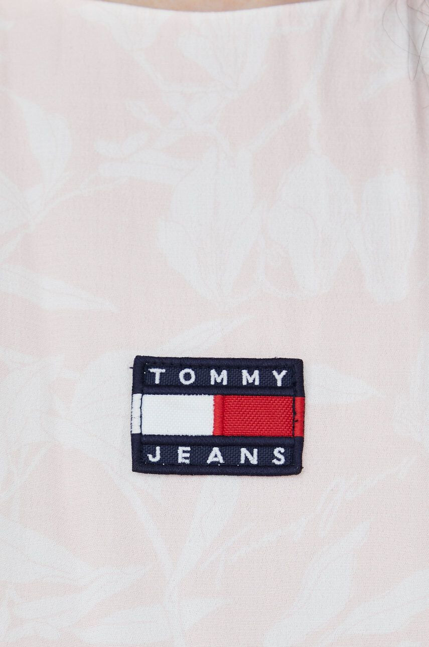 Tommy Jeans Top dámský růžová barva - Pepit.cz