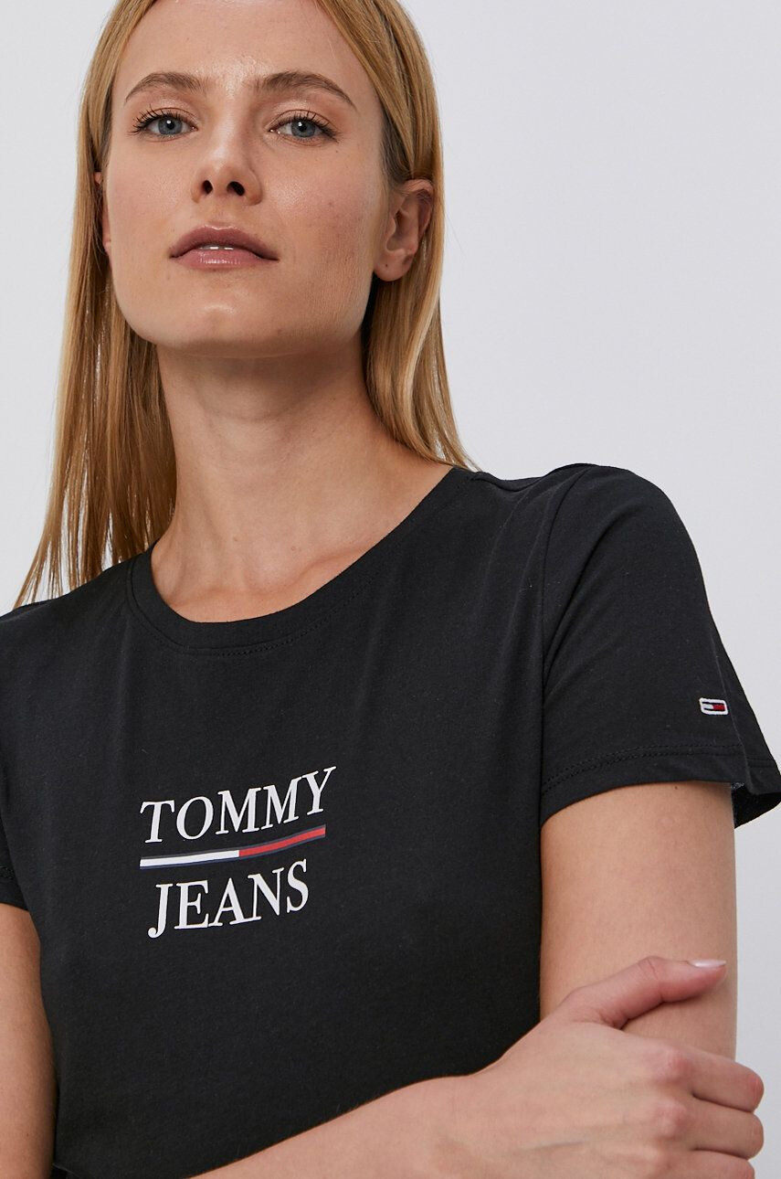 Tommy Jeans Tričko dámský tyrkysová barva - Pepit.cz