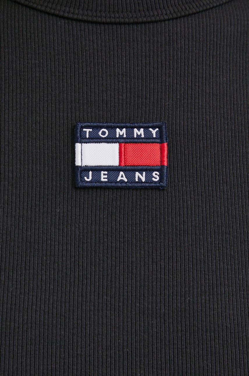 Tommy Jeans Tričko dámský černá barva - Pepit.cz